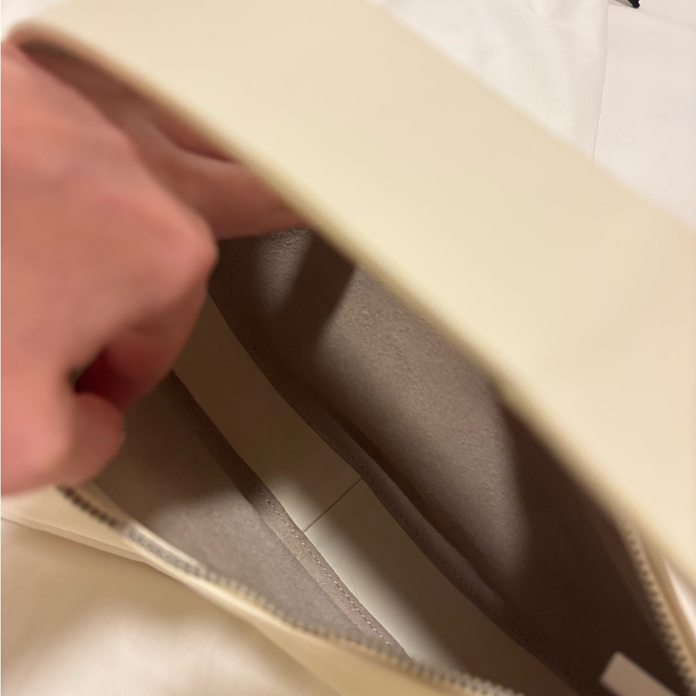 St. Agni Ivory Crescent Shoulder Bag - Picture 3 of 3